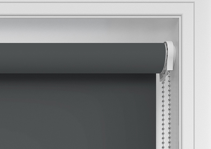 Trapani, Charcoal - Twist&Fit Roller Blind - Image 11